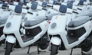 共享电动车自带头盔