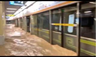 郑州特大暴雨地铁