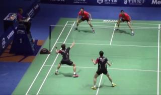 中国羽毛球男双